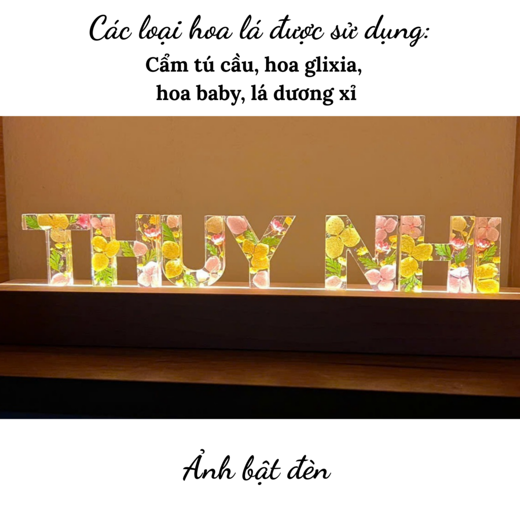 Den ngu hoa kho mau vang duoc che tac theo ten rieng la mon qua doc dao y nghia
