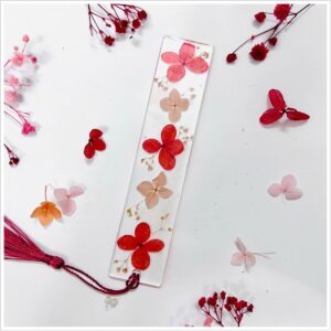KẸP SÁCH HOA KHÔ HANDMADE MẪU 14