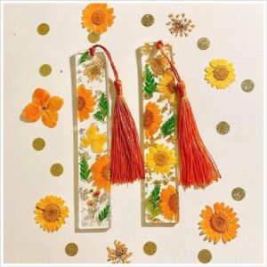 KẸP SÁCH HOA KHÔ HANDMADE MẪU 2