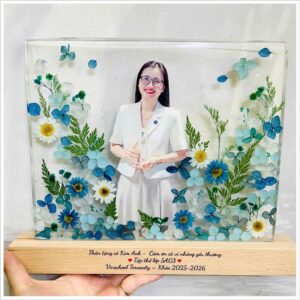 Đèn Tranh Hoa Khô Mừng Sinh Nhật